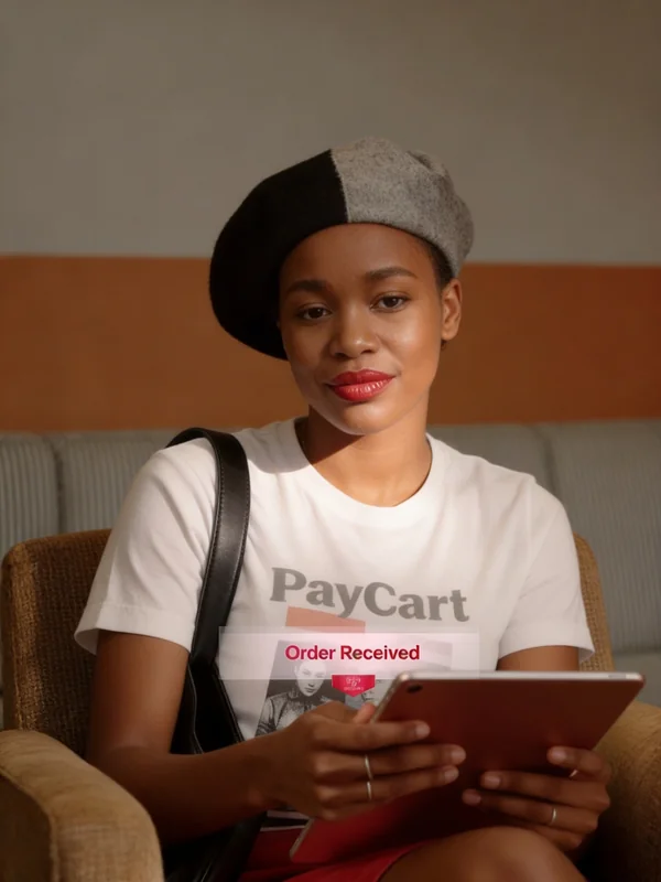 Nigerian merchant using PayCart — inventory alert